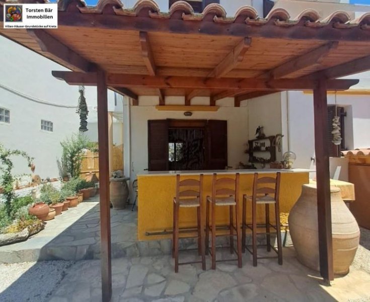 Kalyves Kreta, Kalives, Einfamilienhaus mit kl. Ladenlokal u. Garten und Strandnähe Haus kaufen